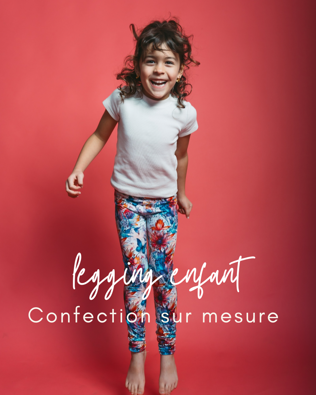 Legging rouge enfant best sale