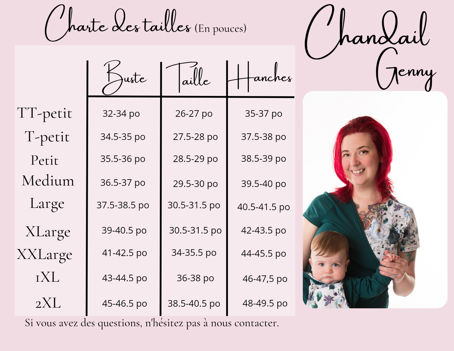 Chandail Genny, confection sur mesure